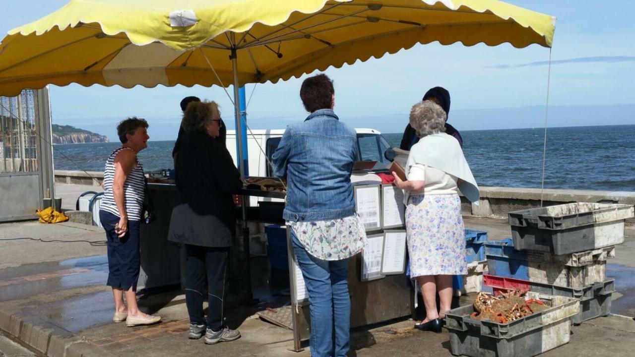 La Plage En Normandie Пурвил-сюр-Мер Екстериор снимка